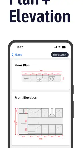 Kitchen Design App screenshot
