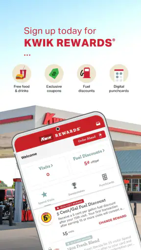 Kwik Rewards screenshot