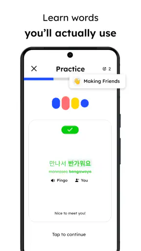 Language Learning: Pingo AI screenshot
