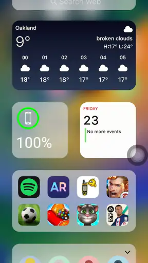 Launcher iOS 26 screenshot
