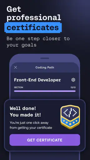 Mimo: Learn Coding/Programming screenshot