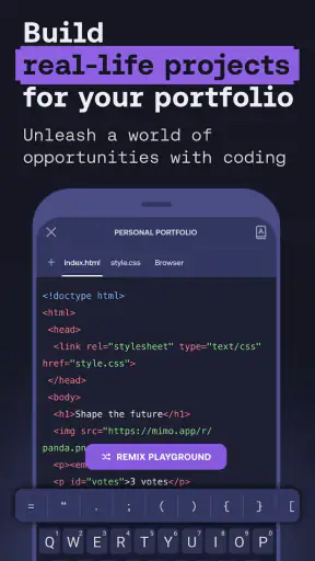 Mimo: Learn Coding/Programming screenshot