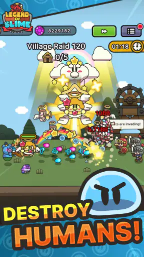 Legend of Slime: Idle RPG War screenshot