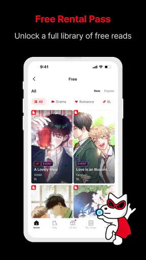 Lezhin Comics - Daily Releases screenshot