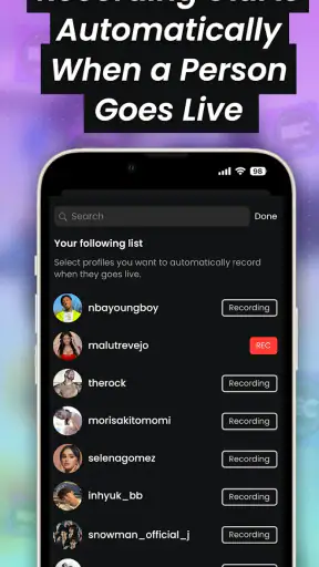 Live Video Recorder - GREC screenshot