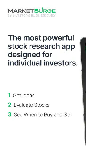 MarketSurge screenshot