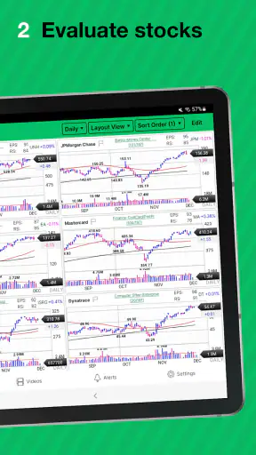 MarketSurge screenshot