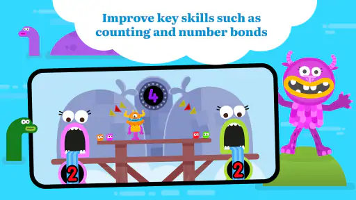 Math: Teach Monster Numbers screenshot