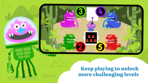 Math: Teach Monster Numbers screenshot
