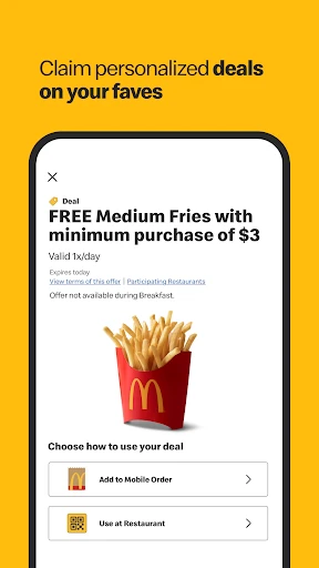 McDonald's screenshot