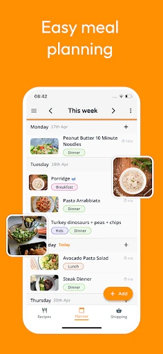 Meal Planner & Recipe Keeper screenshot