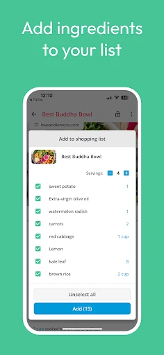 Meal Planner & Recipe Keeper screenshot