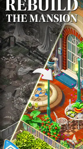 Merge Mansion: Mystery & Story screenshot