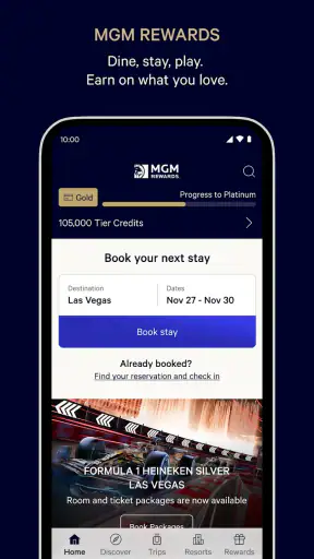 MGM Rewards screenshot