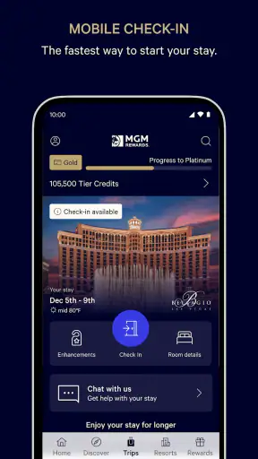 MGM Rewards screenshot