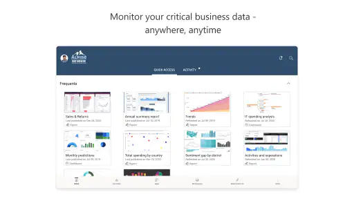 Microsoft Power BI screenshot