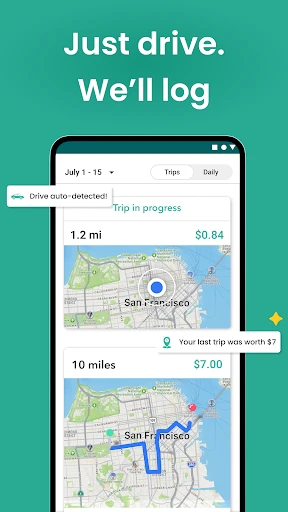 Mileage Tracker by Everlance screenshot