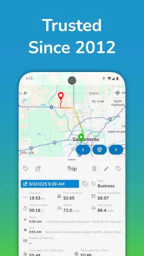 Mileage Tracker & Vehicle Log screenshot