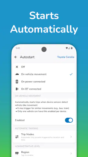 Mileage Tracker & Vehicle Log screenshot