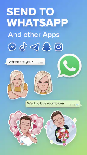 Mirror: Emoji maker, Stickers screenshot