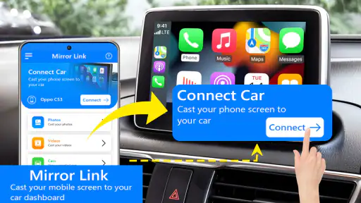 Mirror Link App for Car screenshot