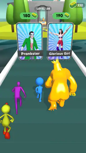 Monster Draft : Merge Runner screenshot
