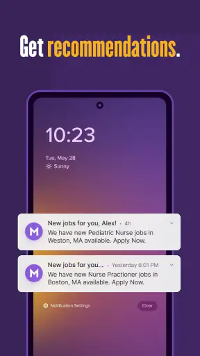 Monster Job Search screenshot