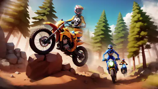 Motocross Bike Racing Game screenshot