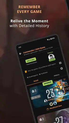 Mythic Tools MTG screenshot