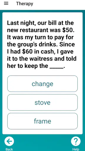 My Aphasia Coach screenshot