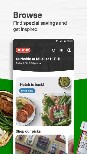 My H-E-B screenshot