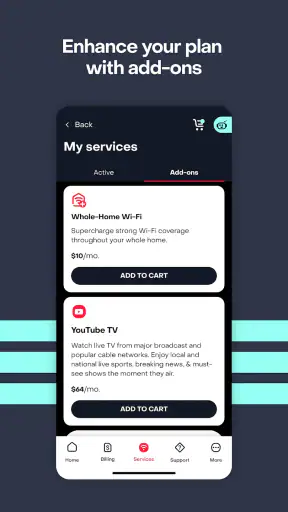MyFrontier screenshot