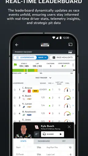 NASCAR MOBILE screenshot