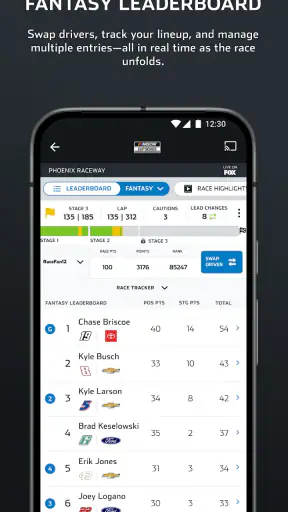 NASCAR MOBILE screenshot