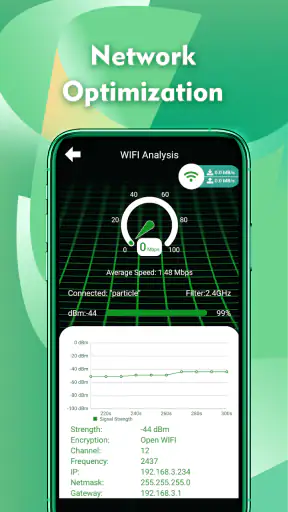 Network WiFi Scan screenshot