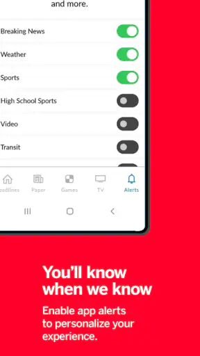 Newsday screenshot
