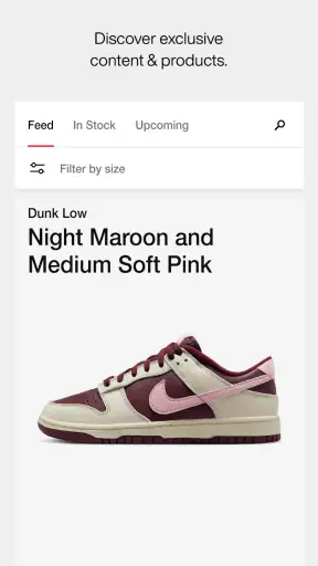 Nike SNKRS: Shoes & Streetwear screenshot