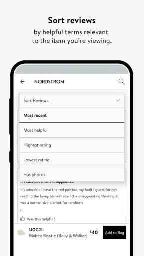 Nordstrom screenshot
