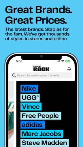 Nordstrom Rack screenshot