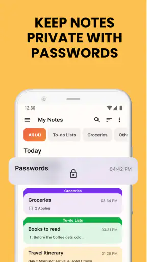 Notes, Notepad, To-Do Launcher screenshot