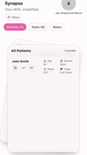 NurseBrain: Smart Report Sheet screenshot