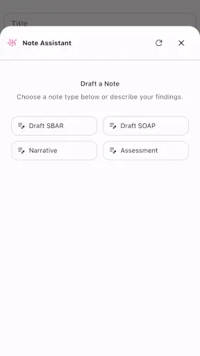 NurseBrain: Smart Report Sheet screenshot