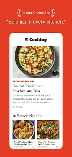 NYT Cooking: Quick Tasty Meals screenshot