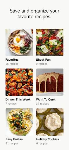 NYT Cooking: Quick Tasty Meals screenshot