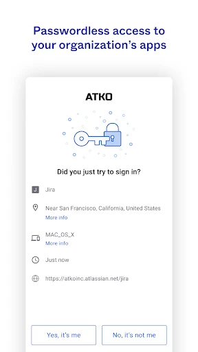 Okta Verify screenshot