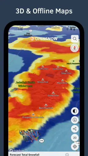 OpenSnow screenshot