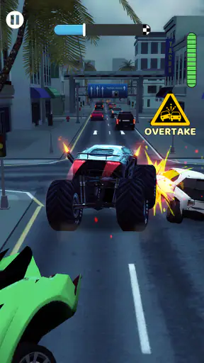 Overtake Rush 3D: Car Game screenshot