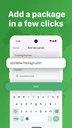 Package & Delivery Tracker screenshot