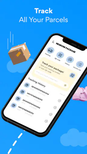Package Tracker, Flight Radar screenshot