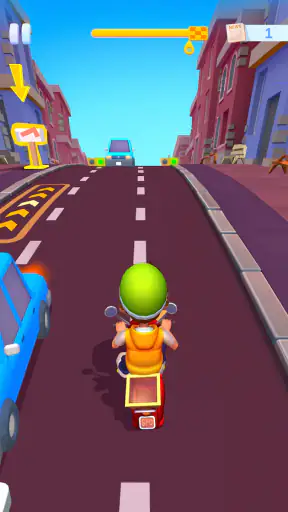 Paper Boy Race: Running game screenshot